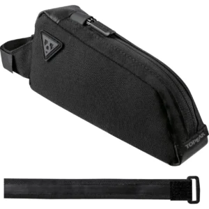 Borsello Topeak tubo orizzontale (sopra) Fastfuel Bag Bolt-On (0,5L) con cinturini velcro nera