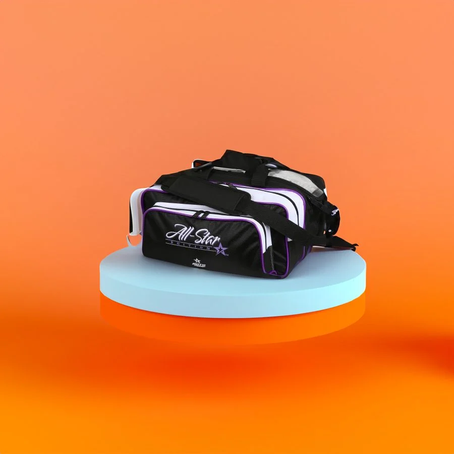 Sac ROTO GRIP 2-BALL TOTE PLUS NERO/BIANCO/PURPLE Bowling Star's