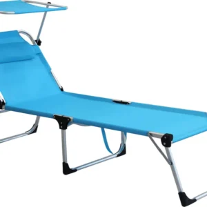 brandina pieghevole prendisole da mare alluminio colore casuale Azzurro Milani Home