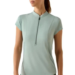Breathe strato base da donna con 1/2 zip Blue Surf L