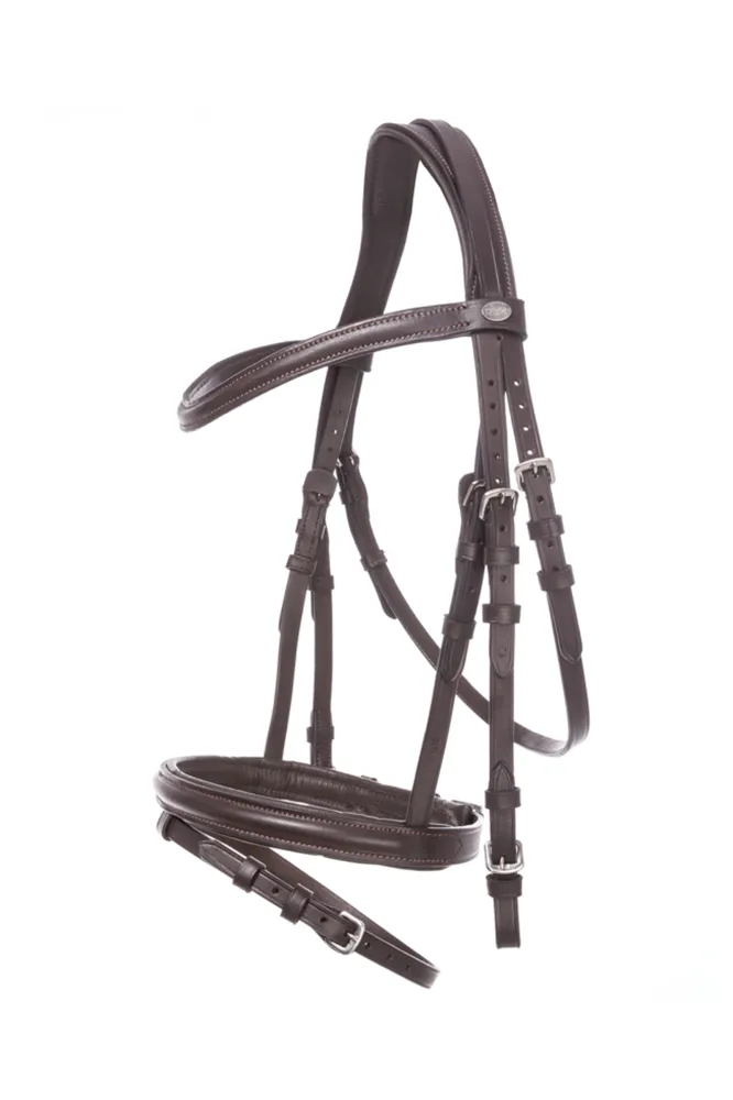 Briglia Quentin Ecoline, capezzina flash Brown SHP