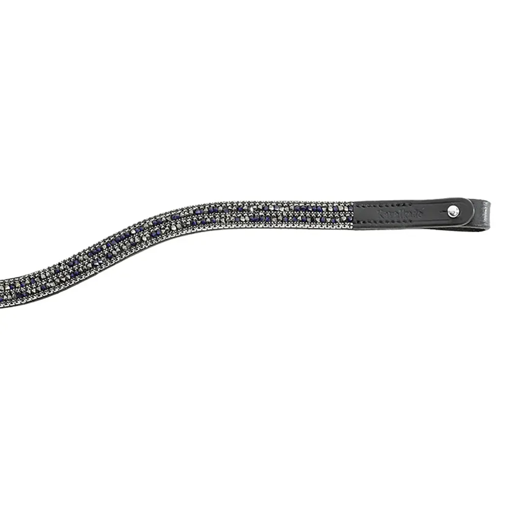 Browband Button con chiusura bottone Black/Night C