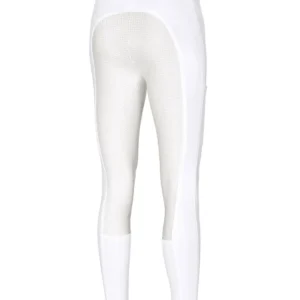 Calanja Pantaloni da equitazione con grip e fullseat White 92