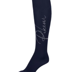 Calzini al Ginocchio con Borchie Blue Nights 38-40