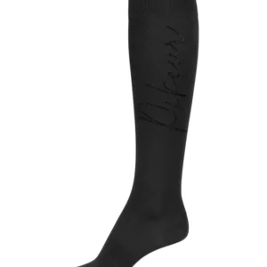 Calzini al ginocchio con strass Black 38-40