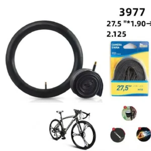 Camera D'aria Bici 27,5"x1.90 2.125 Valvola Presta Compatibile Regina Italia 3977