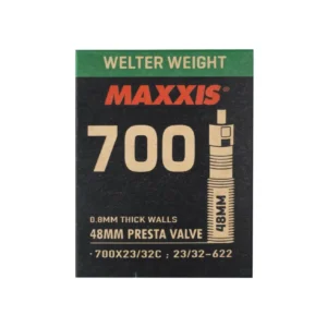 Camera d'aria Maxxis Welter Weight 700x23/32c presta 48mm smontabile