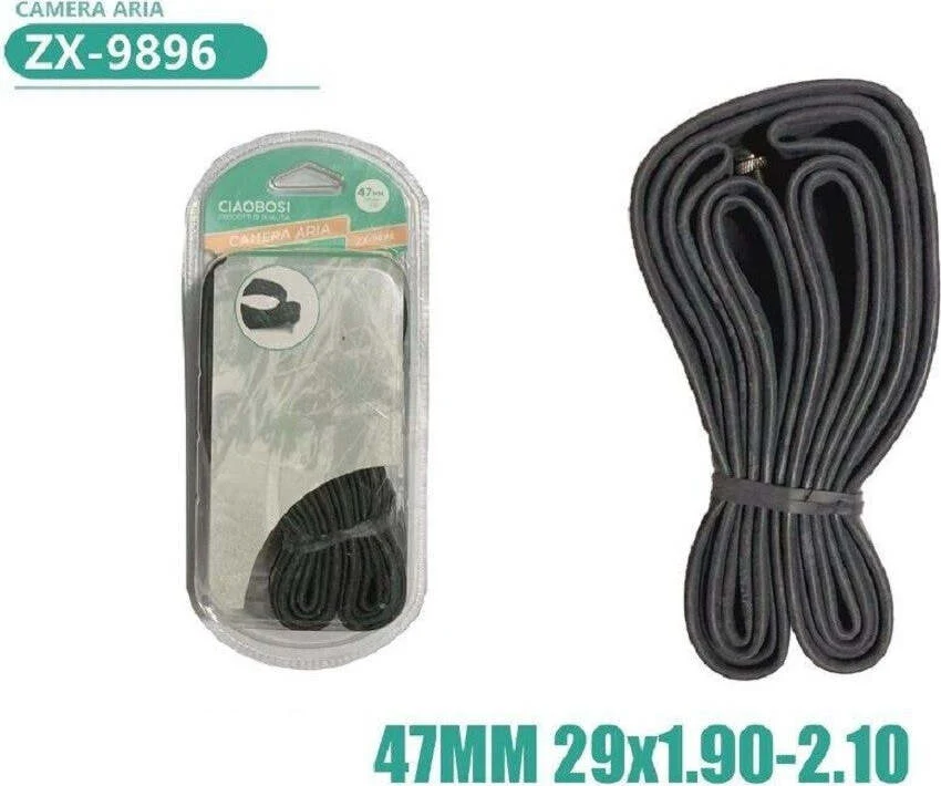 Camera D'aria Per Pneumatici Ruote Bici Bicicletta 47 Mm 29×1.90-2.10 Zx-9896