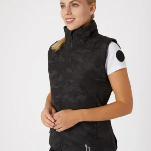 Camo Luminox Gilet riflettente da donna Nero/Argento 40