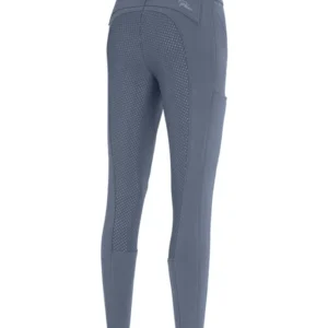Candela Glamor Pantaloni da equitazione con grip da donna Dove grey 88