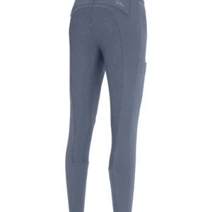 Candela Glamor Pantaloni da equitazione con grip da donna Dove grey 72
