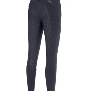 Candela Glamor Pantaloni da equitazione con grip da donna Dark Shadow 44