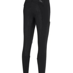 Candela Glamor Pantaloni da equitazione con grip da donna Black 32
