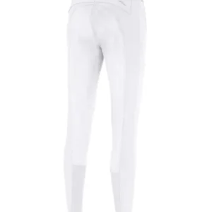 Candela Glamour Mc Crown Pantaloni da equitazione per show con full seat da donna White 42