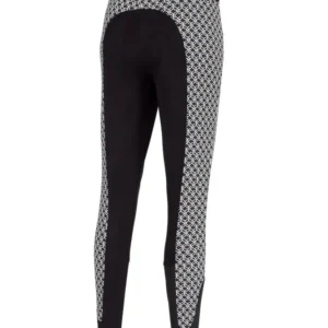 Candela Peint Pantaloni da equitazione da donna con full grip Black/White 72