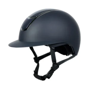 Casco da equitazione lucido Mont Blanc Dark Blue 59-61