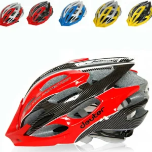 Casco Per Bici Elmetto Protettivo Con Fascia Regolabile Bicicletta Ciclismo Mtb