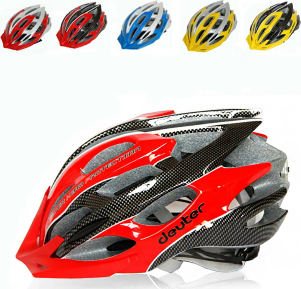 Casco Per Bici Elmetto Protettivo Con Fascia Regolabile Bicicletta Ciclismo Mtb