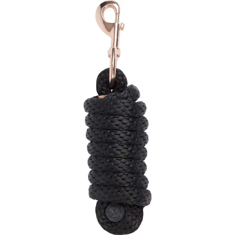 Catago Corda per cavezza Nero/Oro rosa