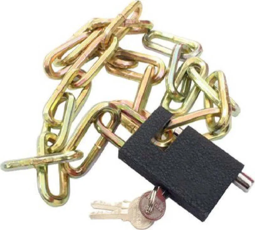 Catena Antifurto Con Lucchetto Blocco Per Bici Bicicletta Scooter Moto 1mt 92619