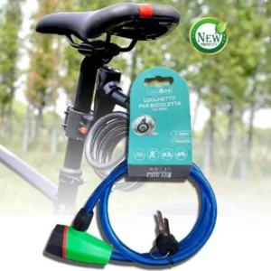 Catena Antifurto Lucchetto Per Bici Bicicletta Scooter Moto 80cm 2 Chiavi Cx-9562