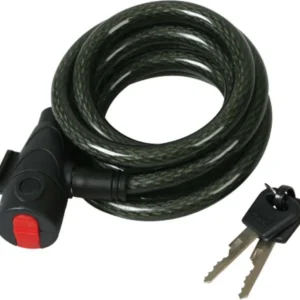 Catena Antifurto Moto Bicicletta Con Lucchetto Chiavi Acciaio 100cm Vari Colori