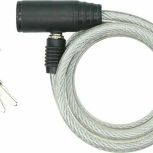 Catena Sicurezza Antifurto Bici Bicicletta Lucchetto 2 Chiavi Acciaio 8 X 1200mm
