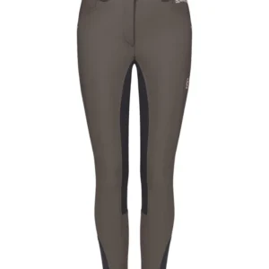 CAVALCASSINA Women´s Full Seat Breeches Plaza Taupe/ Graphite Dark Grey 80