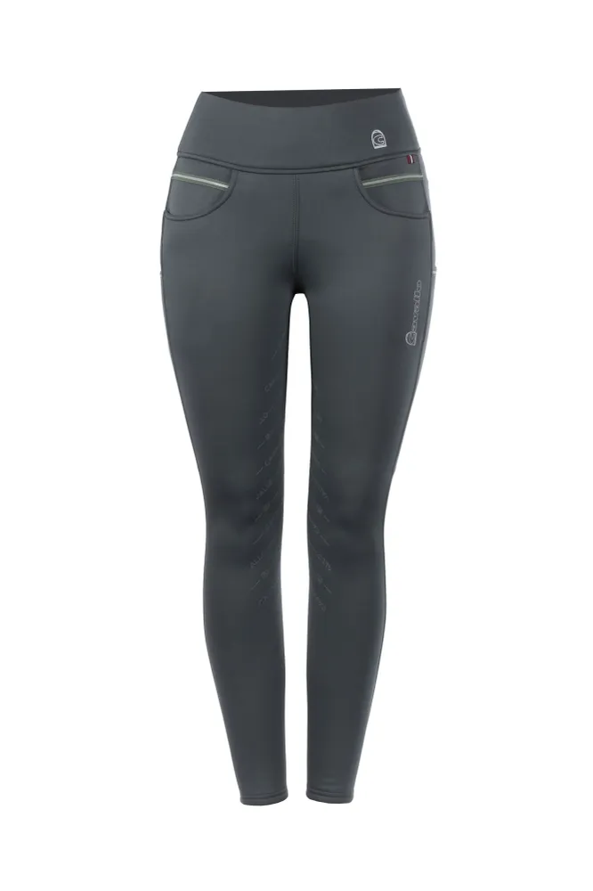 CAVALLIN Fullseat Grip Leggings Silver Pine 42