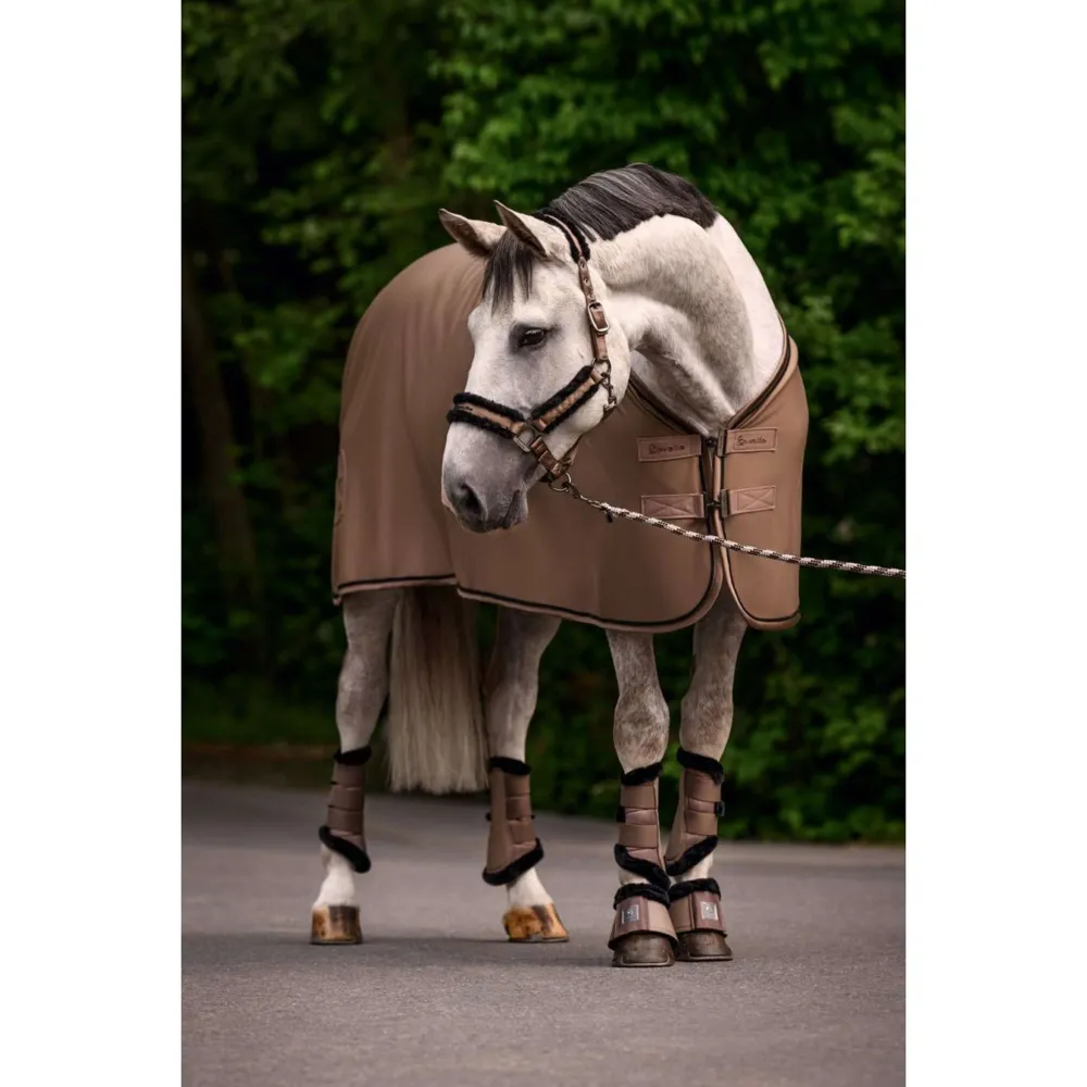 Cavallo Corda per cavezza CavalJace con Moschettone Mocha Latte