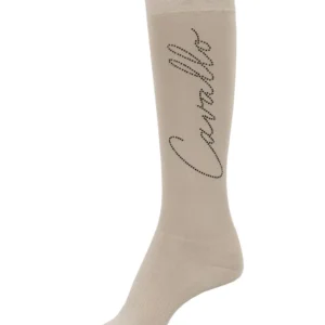 CAVALSELMA Winter Socks Desert Taupe Beige 38