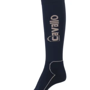 CAVALSIMO Calzini ergonomici con gambale sottile Dark Blue/Pink 35