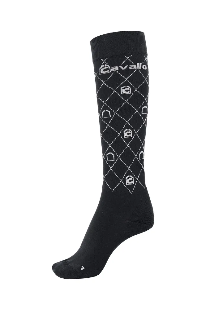 CAVALSURA Riding Socks Black 38