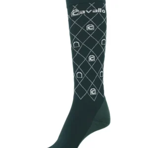 CAVALSURA Riding Socks Dark Green 36