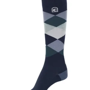 CAVALSYDNEY Riding Socks Dark Blue 38