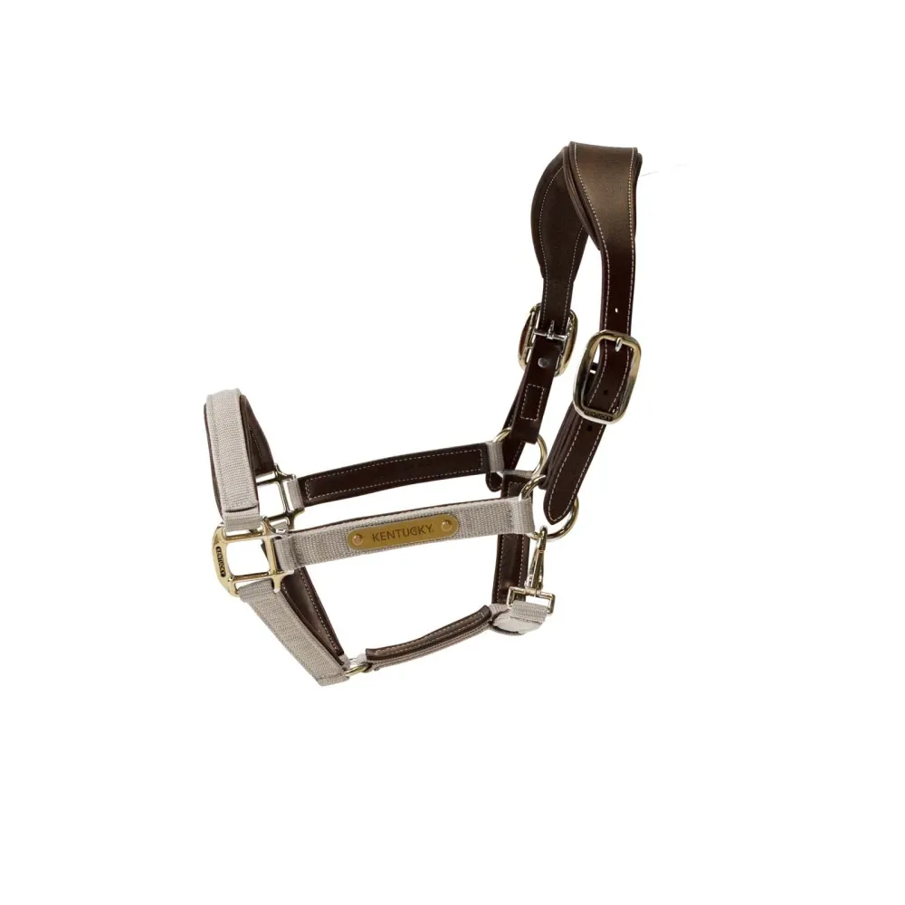 Cavezza anatomica nylon Beige C