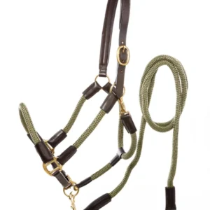 Cavo Cavezza Corda con Longhina brown/khaki C
