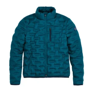 Charleston giacca trapuntata uomo Turquoise M