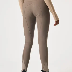 Charlotte Women´s High Waist Full Grip Breeches Dark Truffle 36
