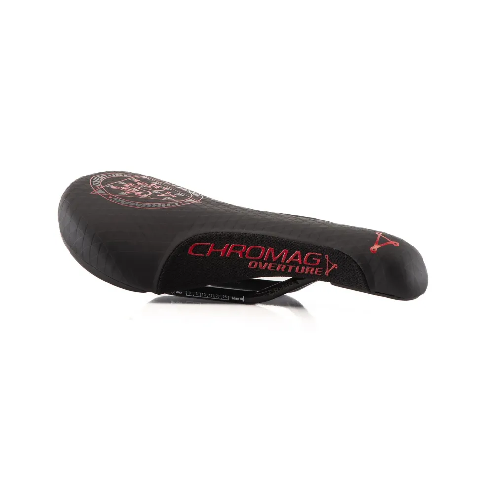 CHROMAG OVERTURE Sella CrMo Sella nera/rossa