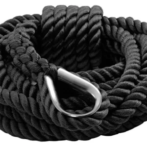 Cima ormeggio nera 12 mm x 9 m