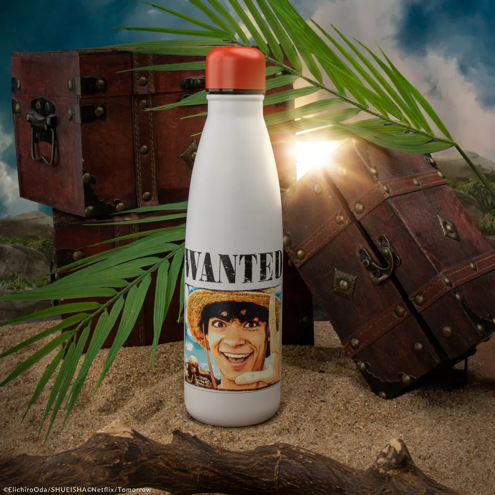 Wanted Luffy Bottiglia d'acqua termica Cinereplicas EU