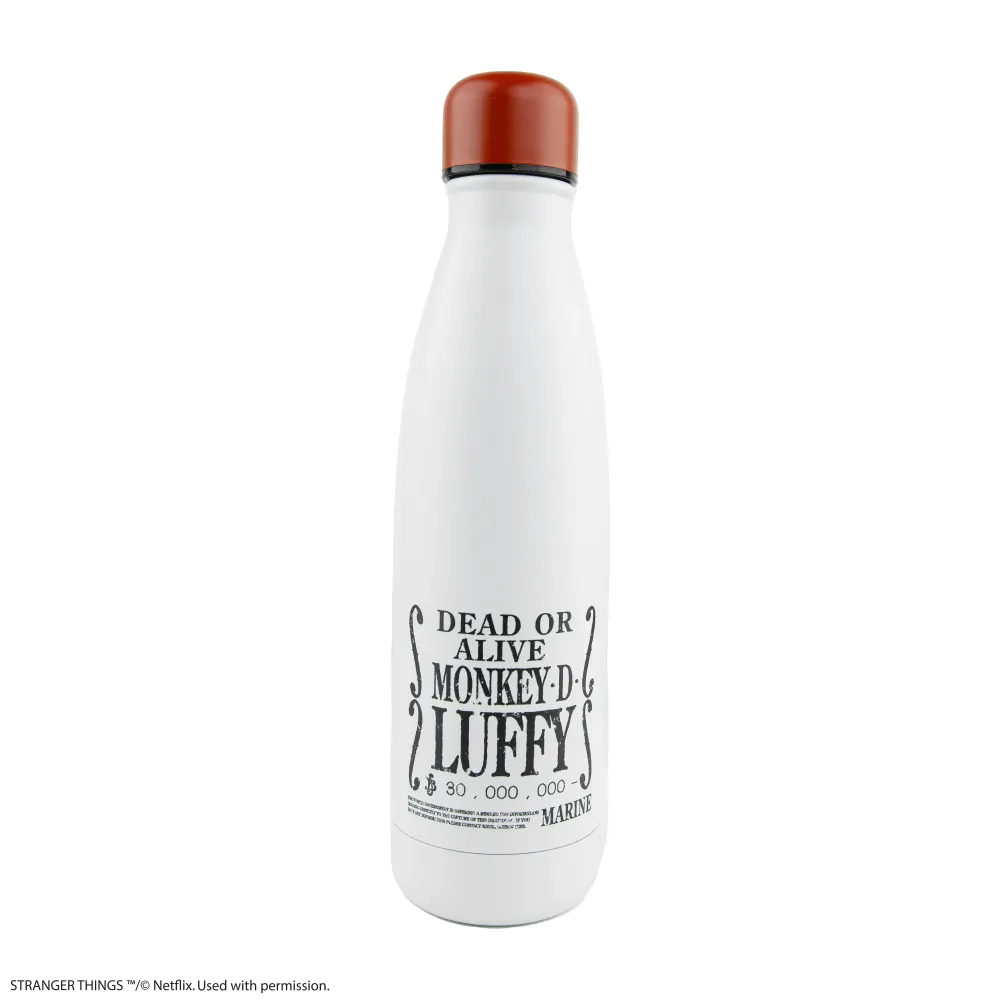 Wanted Luffy Bottiglia d'acqua termica Cinereplicas EU