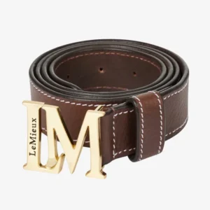 Cintura monogramma LeMieux Brown XS