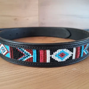 Cintura Sierra mosaico 30 mm Black 100 cm