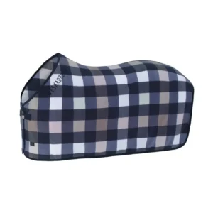 Classic Sports Sweat Rug Fleece Check SS24 Navy-powder green-white-velvet taupe S