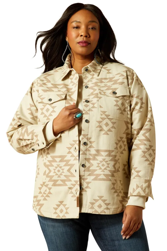 Clovis camicia giacca imbottita da donna Puebla Print XS