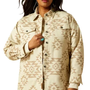 Clovis camicia giacca imbottita da donna Puebla Print XL