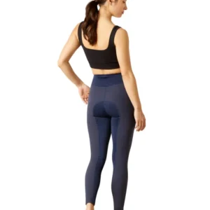 Collant da equitazione Boreas da donna con mezza presa Navy L