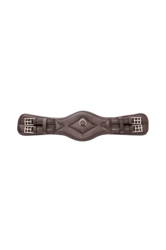 Comfort sottopancia corto pelle morbida senza elastico Brown/Brown 70
